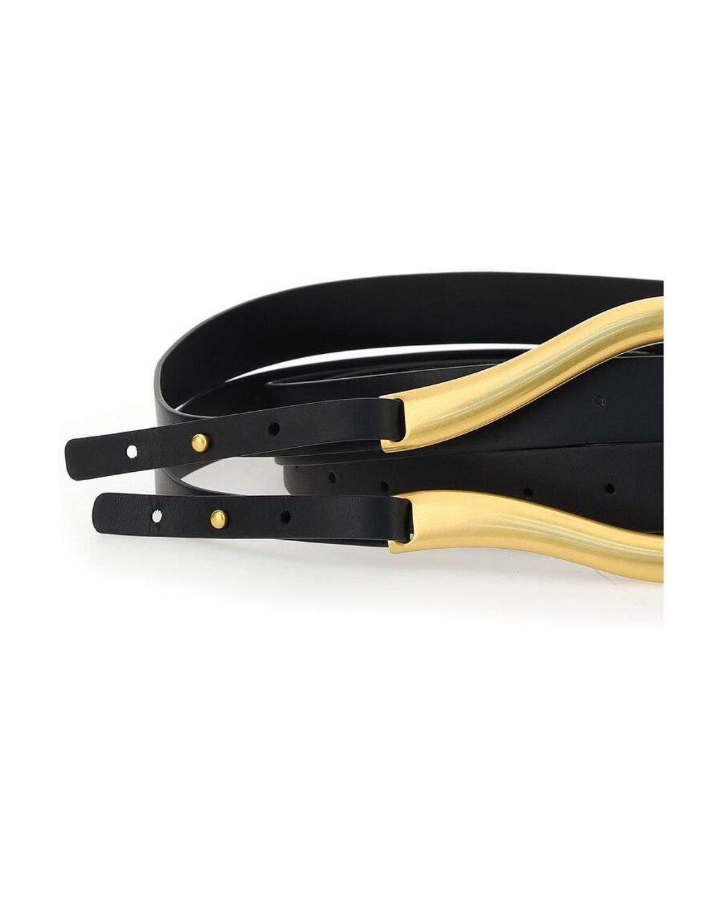 Bottega Veneta Multicolor Double Strap Belt