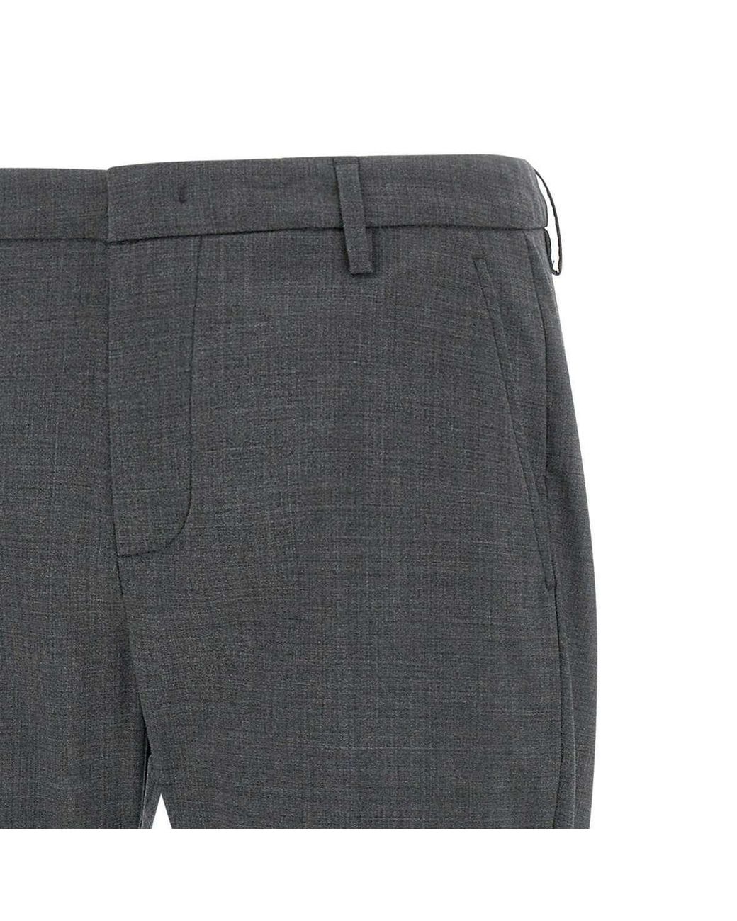 Dondup Gray Gaubert Slim Fit Pants for men