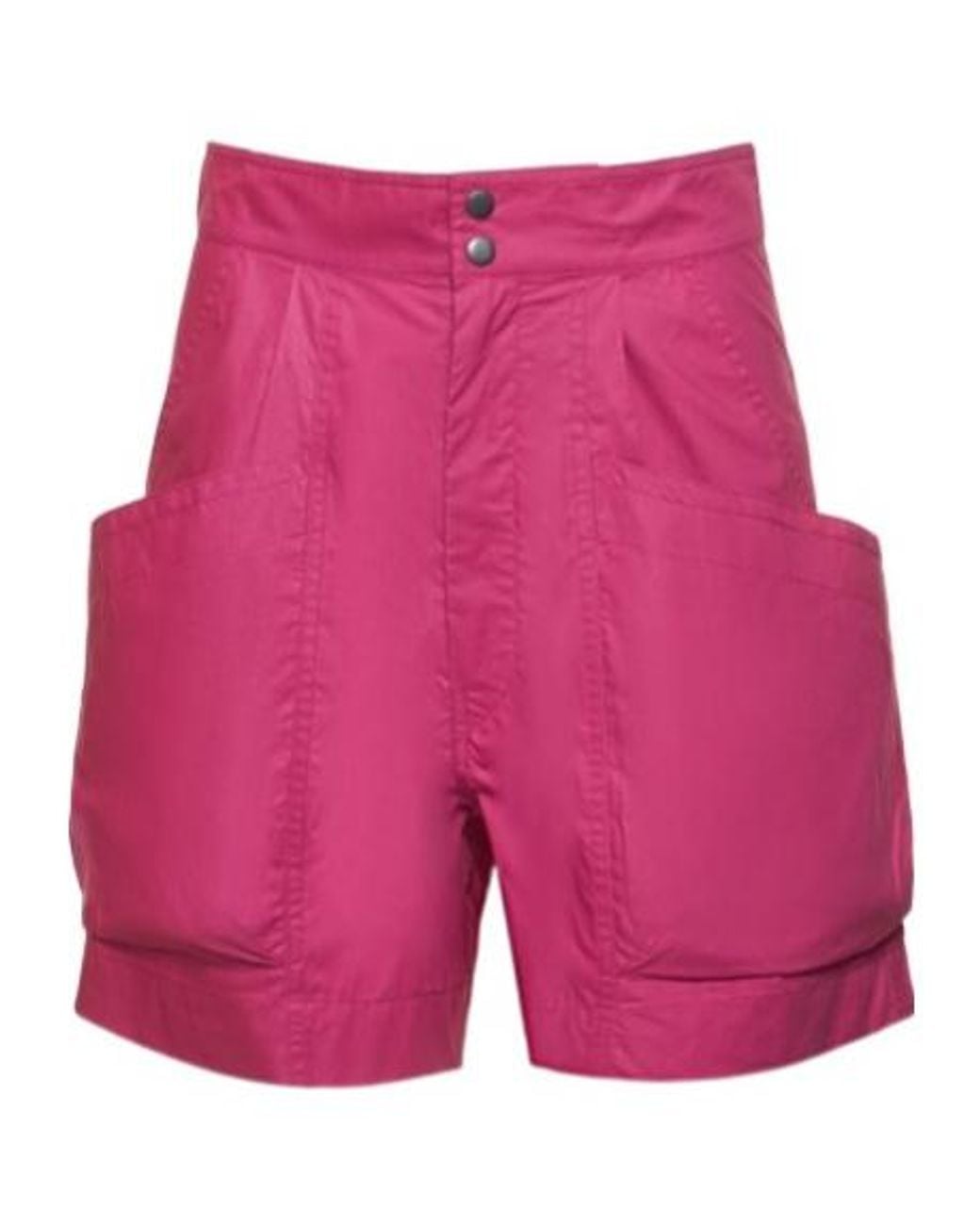 Isabel Marant Red Cotton Shorts