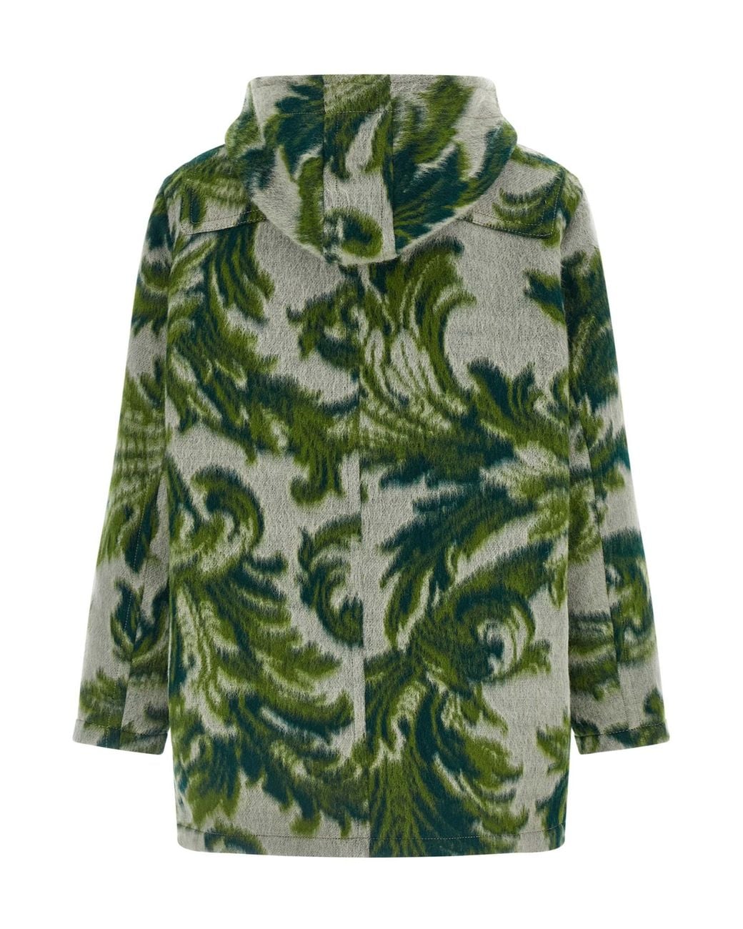 Etro Green Patterned Carded Jacket
