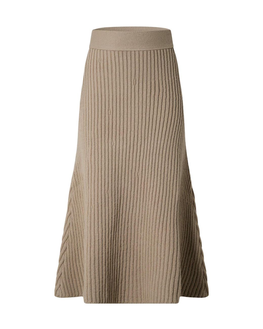 Bottega Veneta Natural Simple Middle Skirt