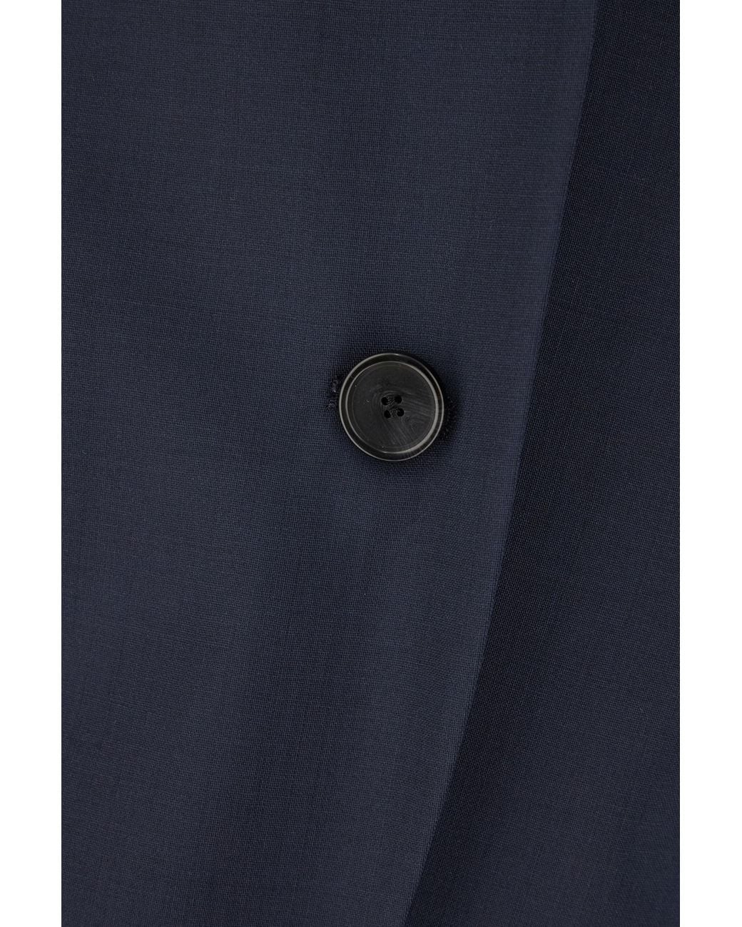 Boss Blue Single-Breasted Jacket