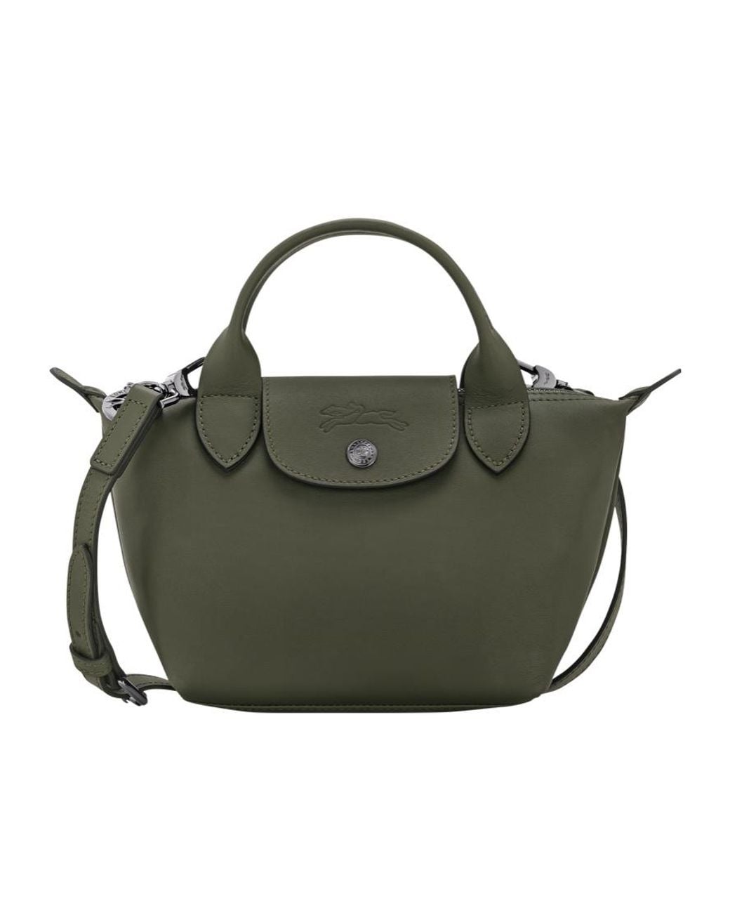 Longchamp Green Le Pliage Xtra Xs Handbag