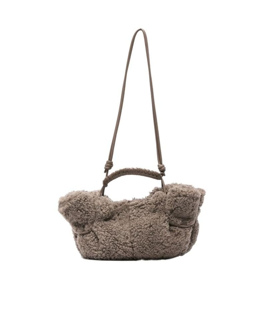 Hereu White Knot Detailed Tote Bag