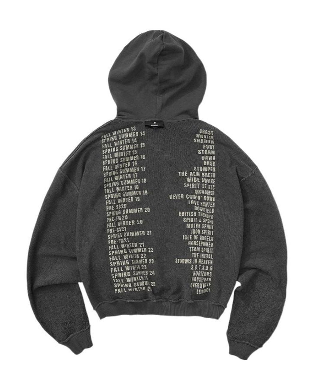 Represent Black Living Legacy Reversible Sweatshirt for men