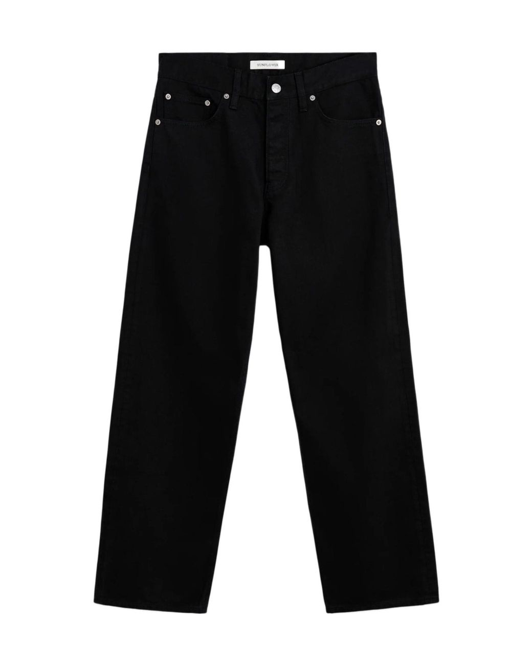 sunflower Black Loose Jeans for men