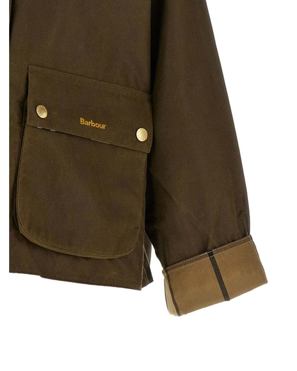 Barbour Brown "Modern Spey Wax Jacket"