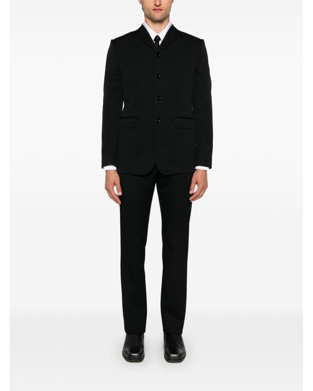 Céline Black Wing Collar Jacket for men