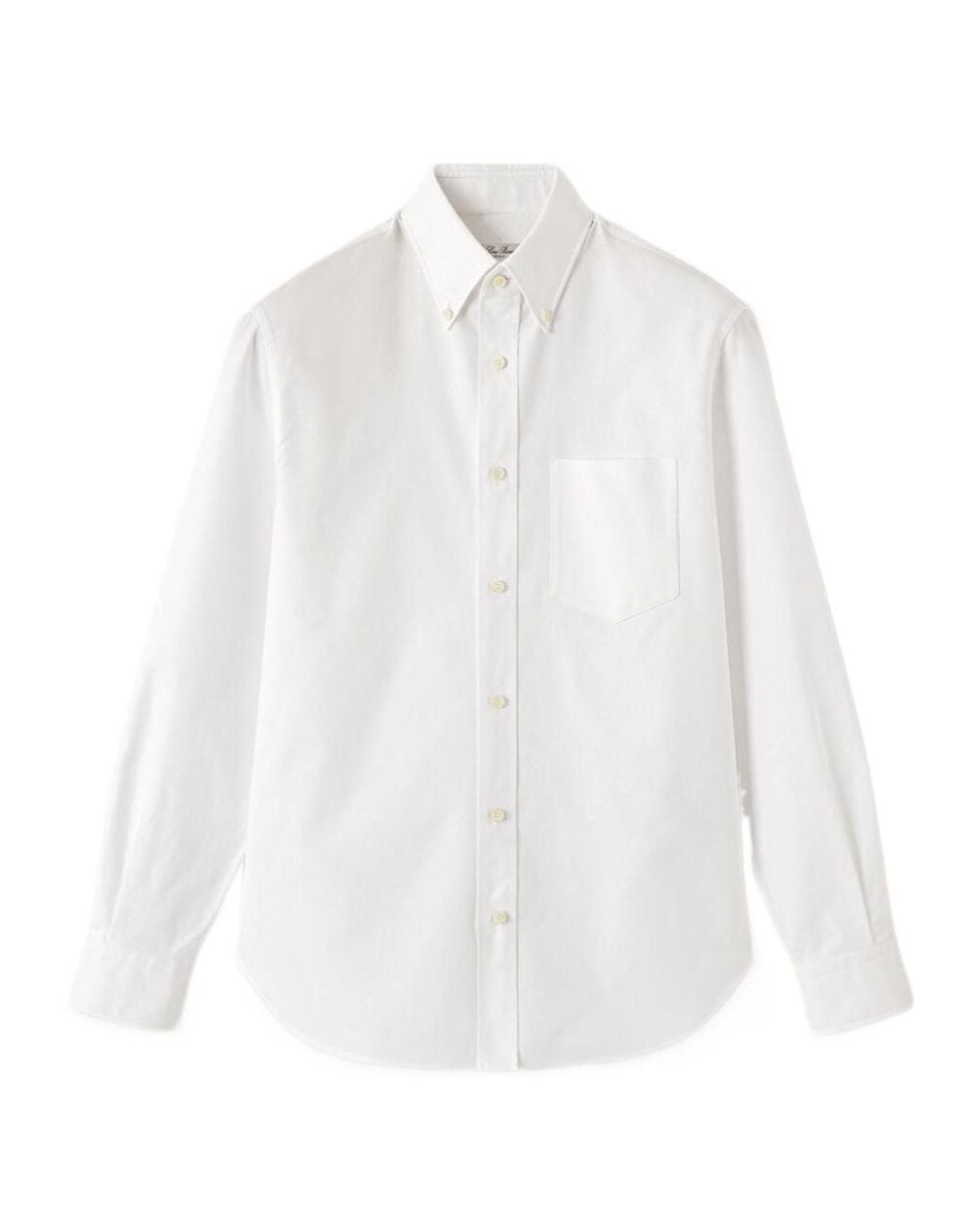 Loro Piana White Elia Shirt for men
