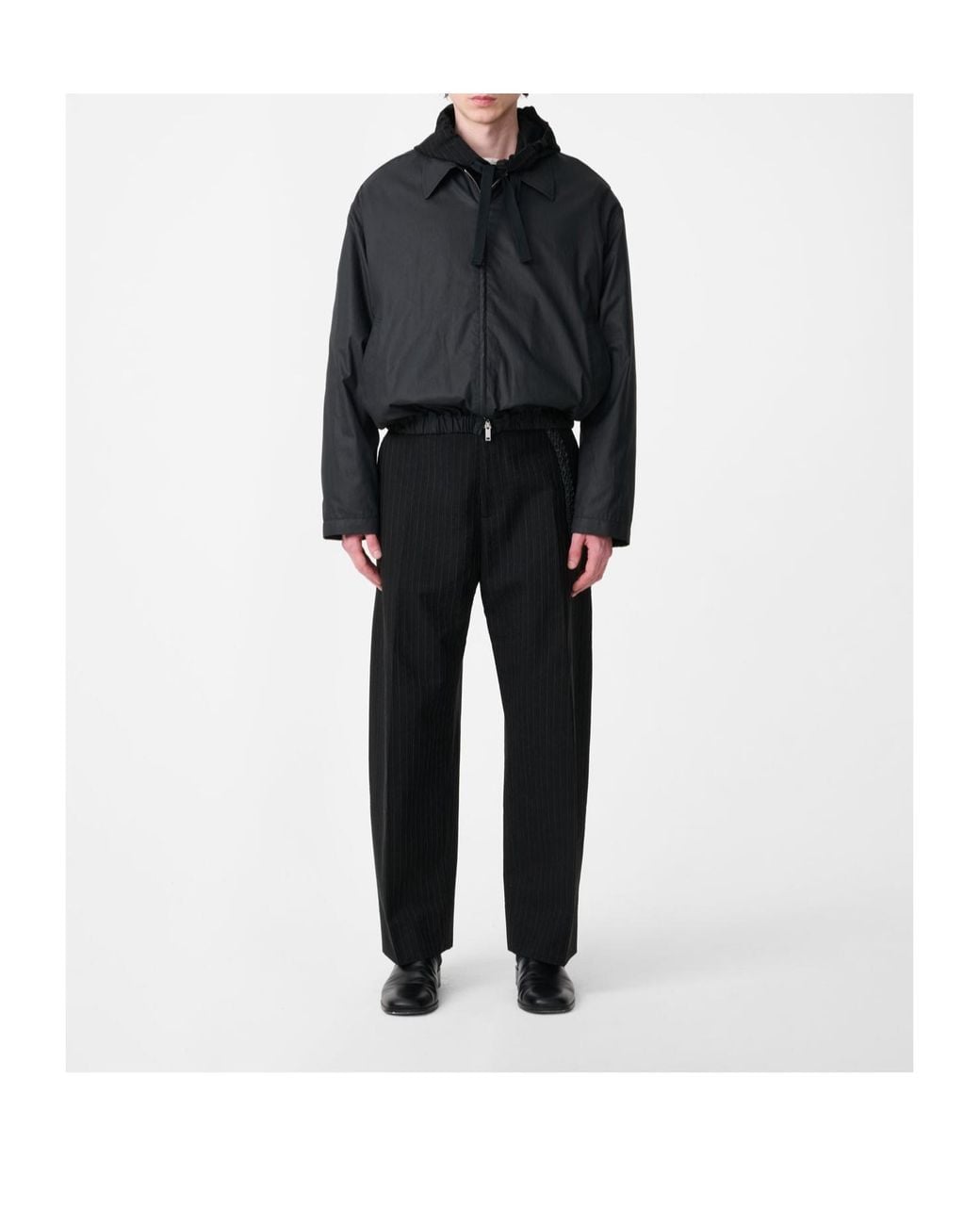 Studio Nicholson Black Lyons Zipped Jacket for men