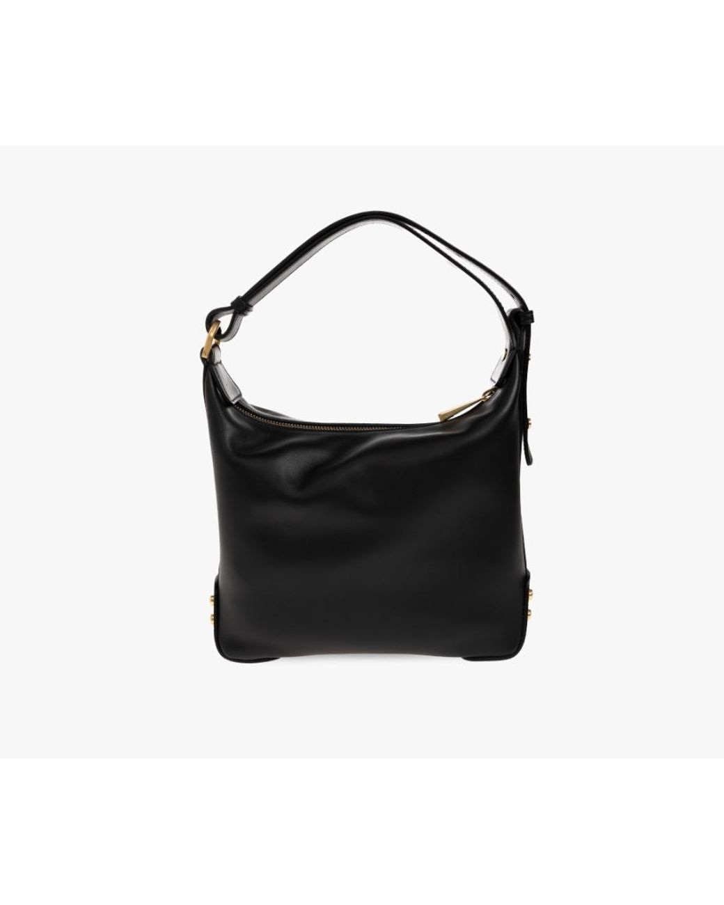 Tod's Black Mini Studded Shoulder Bag