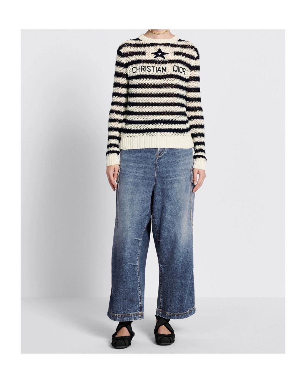 Dior Blue 8 Cargo Jeans, D02
