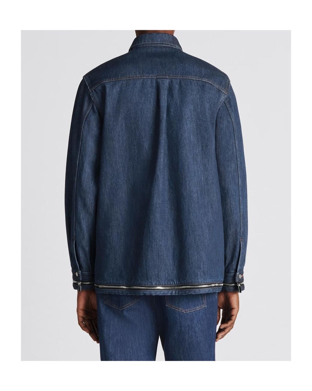 Dior Blue Overshirt for men