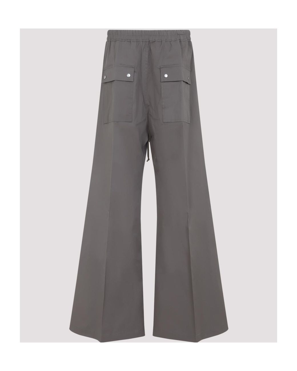 Rick Owens Gray Wide Bela Pants for men