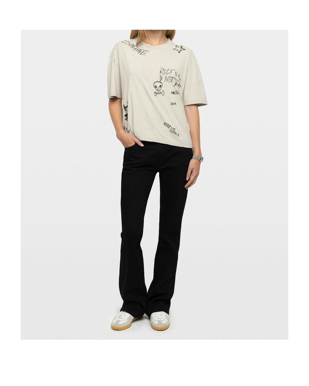 Zadig & Voltaire White Taida T-Shirt
