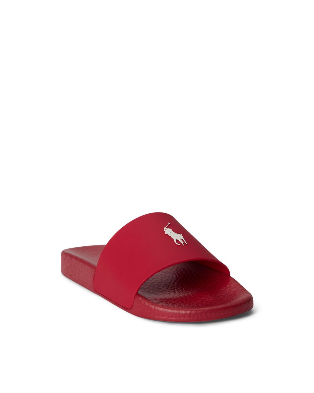 Polo Ralph Lauren Red Minimalist Slippers for men