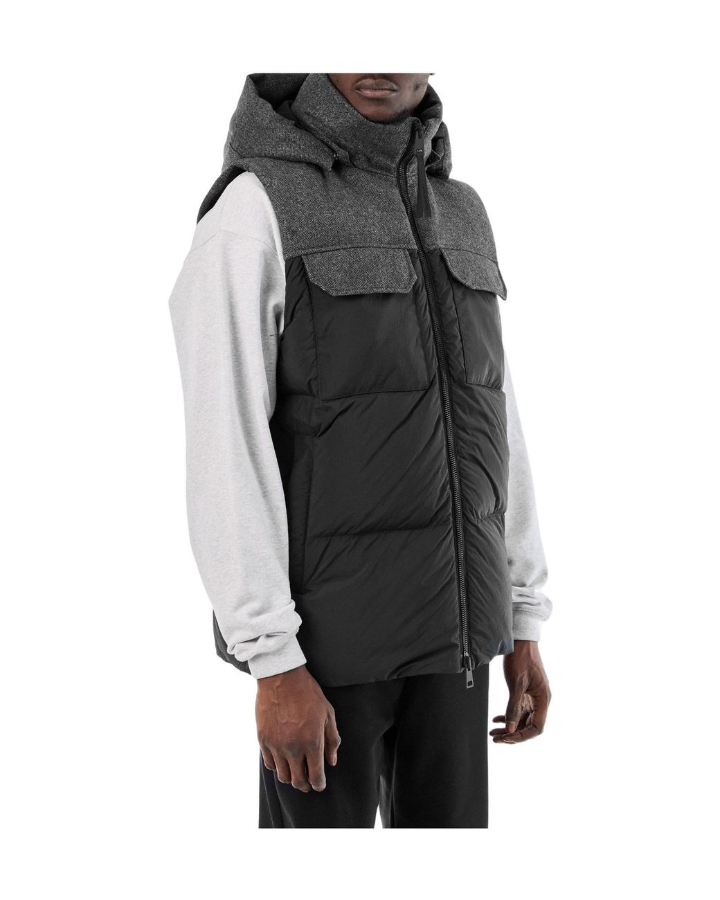 Canada Goose Black Fairview Weather Resistant Gilet for men