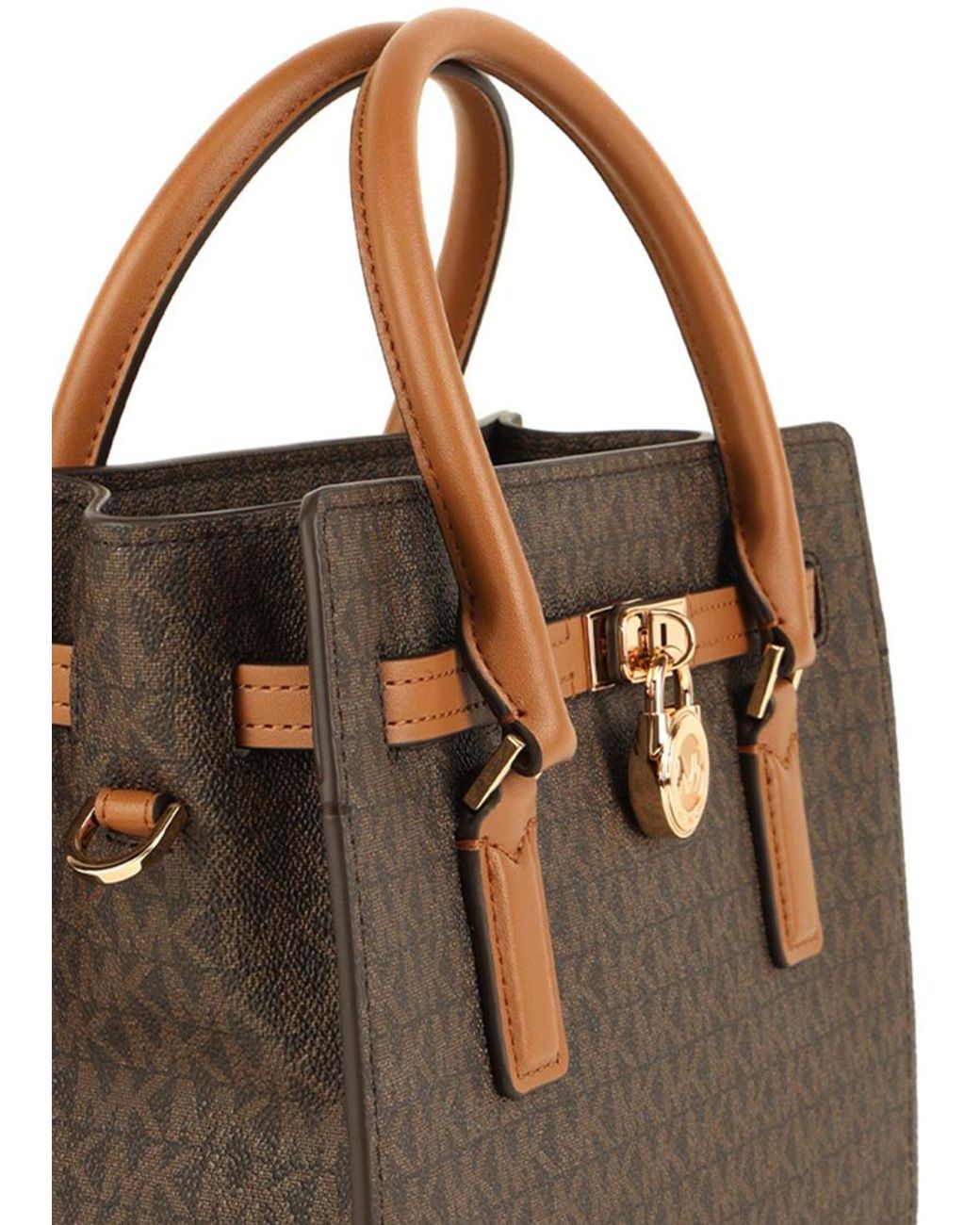 MICHAEL Michael Kors Brown Hamilton Moderne Small Handbag