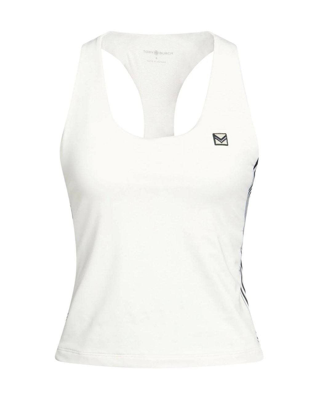 Tory Burch White Sports Top
