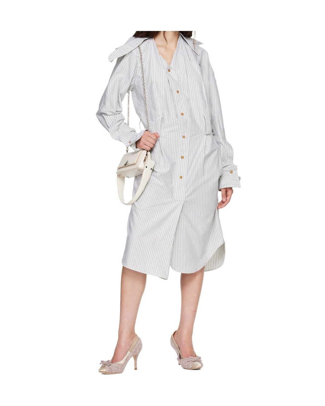 Vivienne Westwood White Hazel Small Handbag