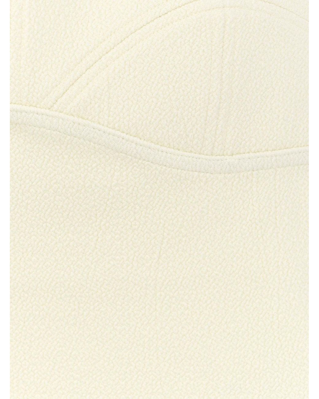 Bottega Veneta Natural Strapped One-Piece Swimsuit