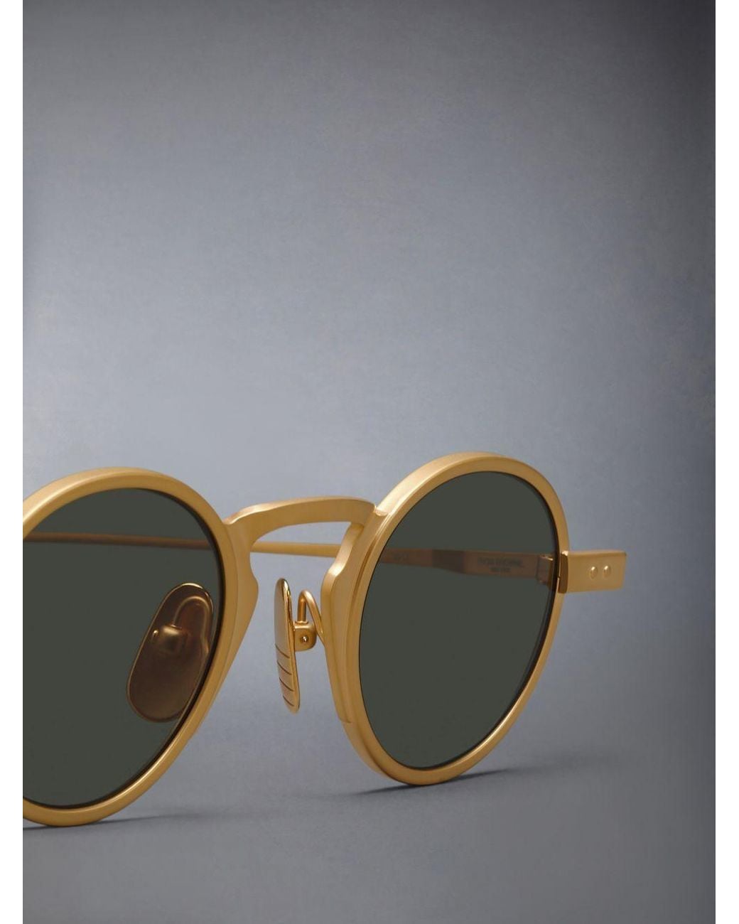 Thom Browne Multicolor Eyewear Round Frame Sunglasses for men