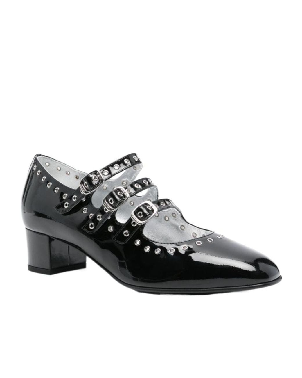 CAREL PARIS Black Carel Camden Mary Jane Pumps