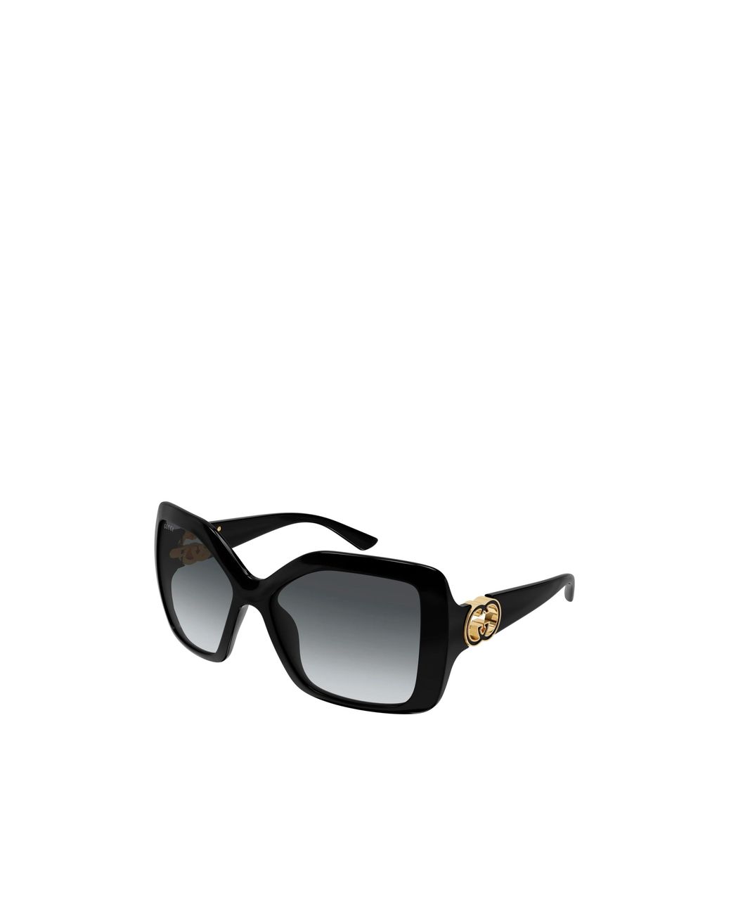 Gucci Black Eyewear Square Frame Sunglasses