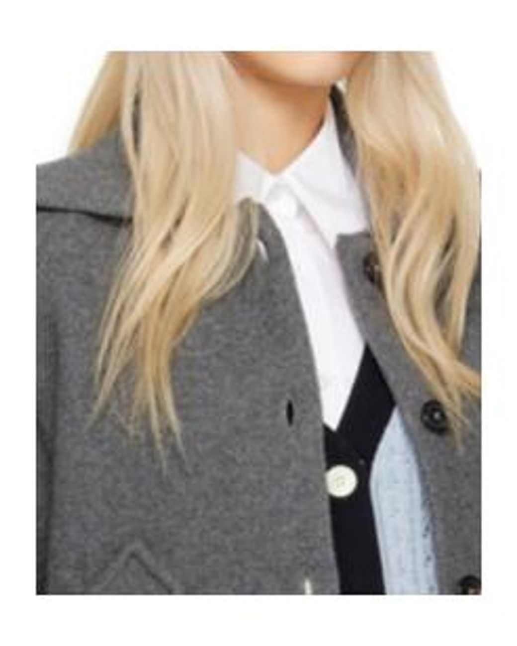Thom Browne White Logo Patch Buttoned Shirt