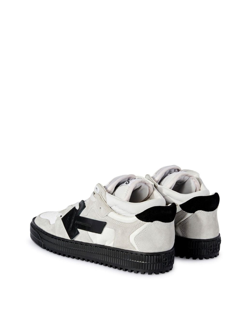 Off-White c/o Virgil Abloh White Floating Arrow Lace-Up Sneakers for men