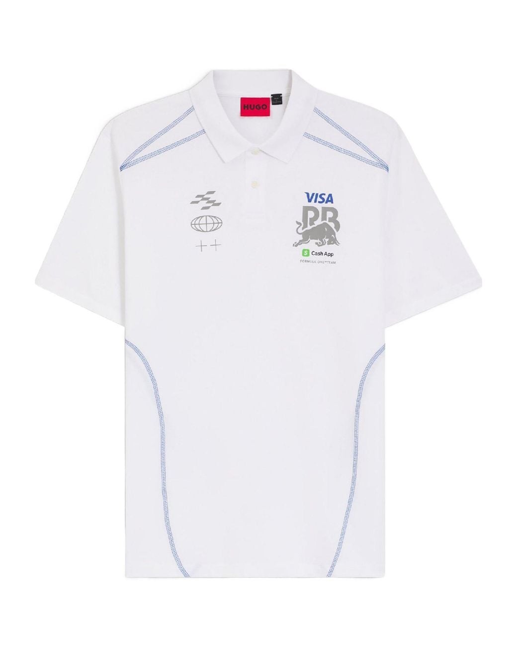 Boss White Shortsleeve Polo Shirt for men
