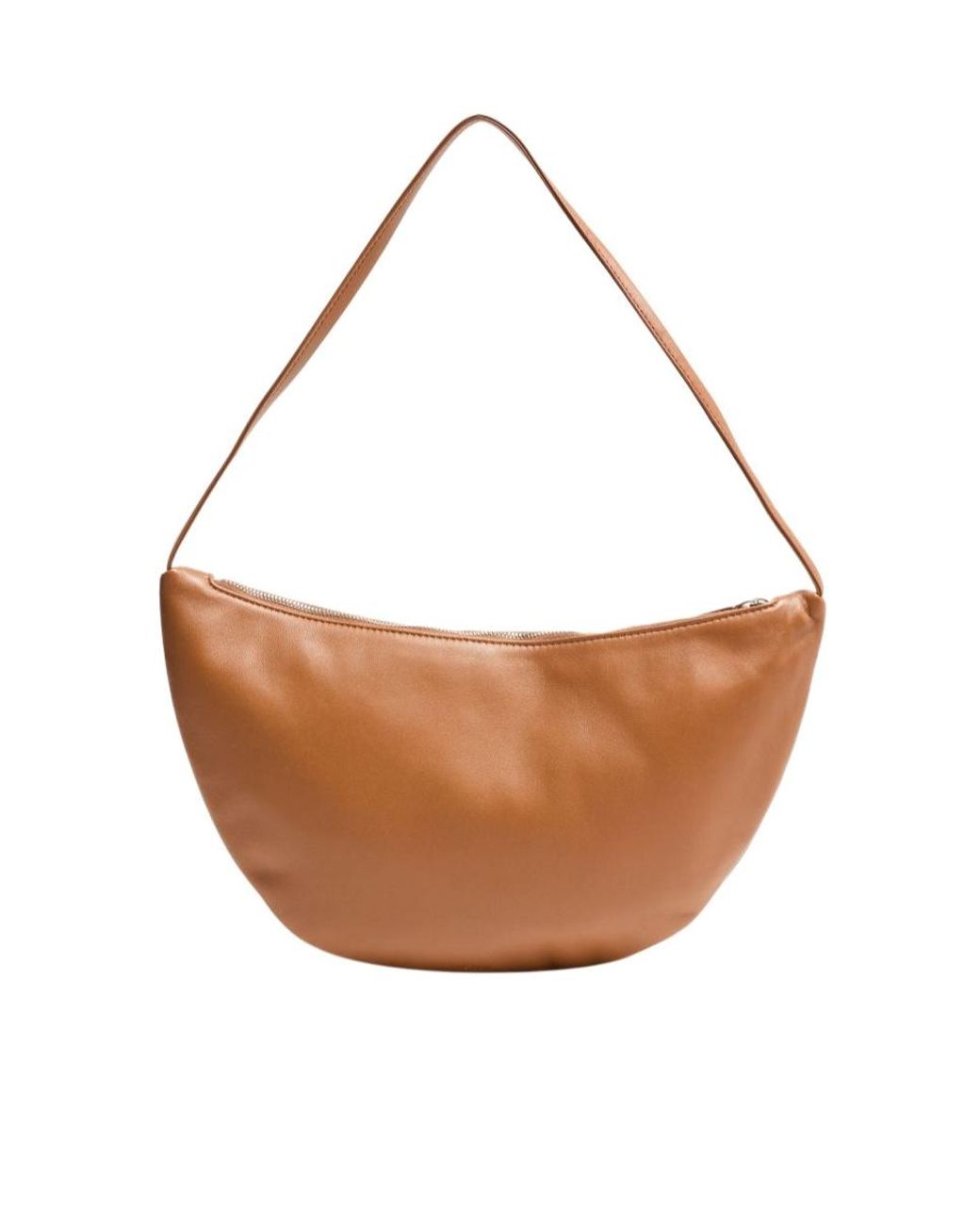 The Row White Izzy Small Shoulder Bag