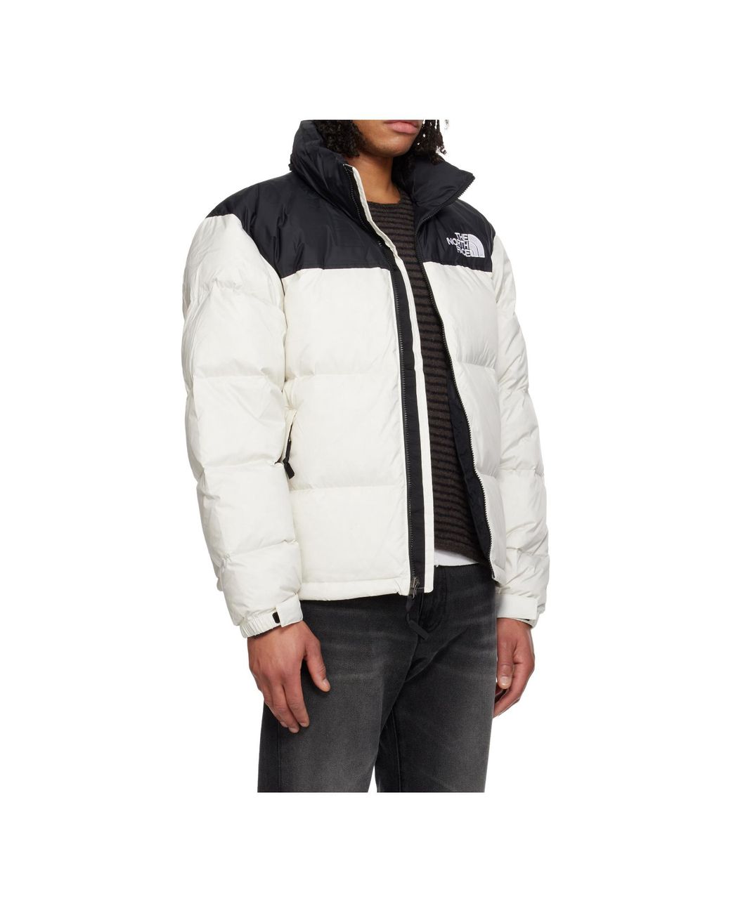 The North Face White 1996 Retro Nuptse Jacket for men