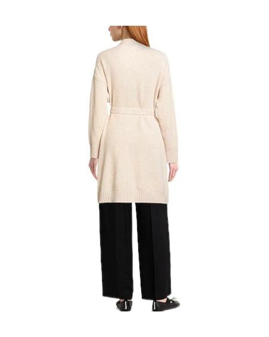 Weekend by Maxmara Natural Solid Knit Cardigan