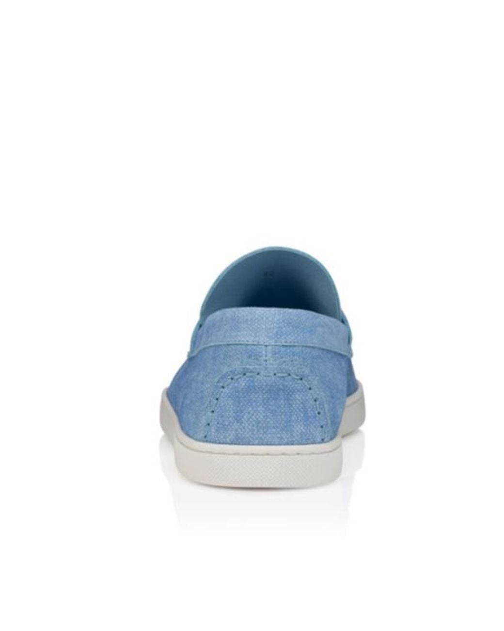 Christian Louboutin Blue Chambeliboat Boat Shoes for men