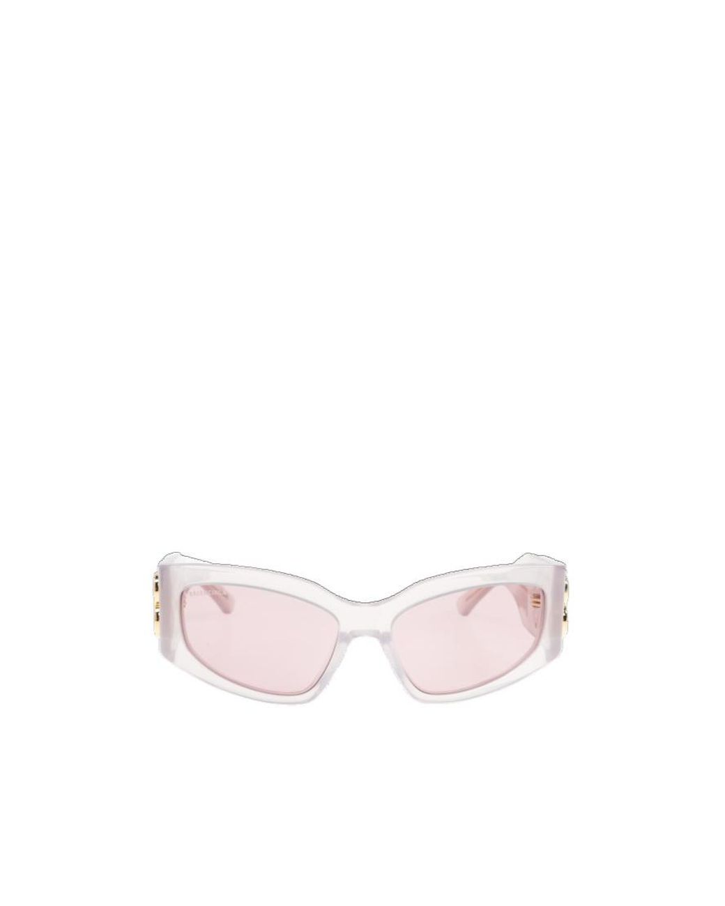 Balenciaga Pink Eyewear Bossy Cat-Eye Sunglasses
