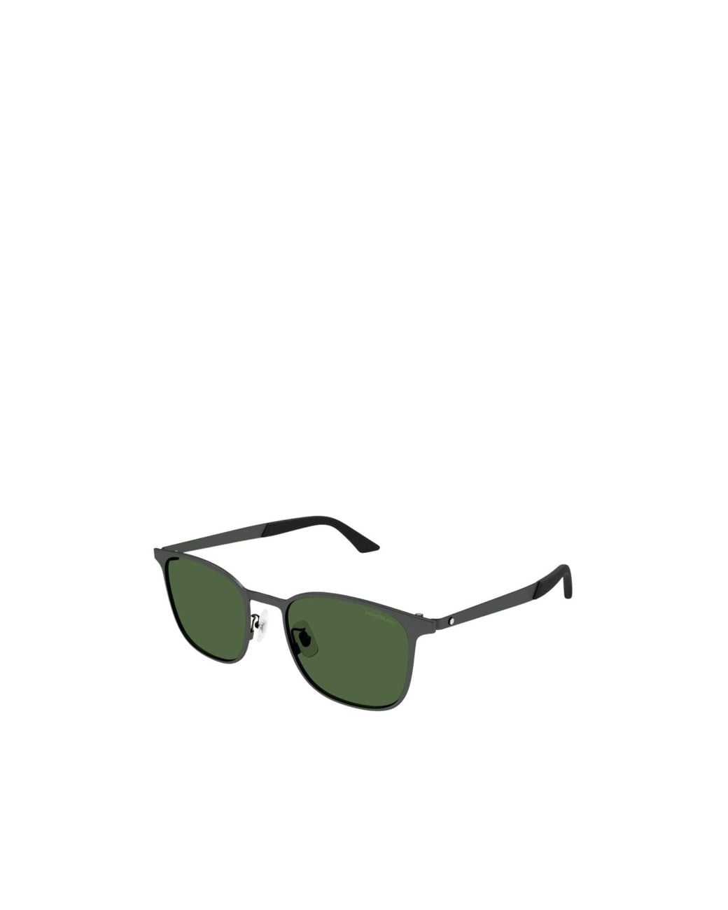 Montblanc Green Eyewear Square Frame Sunglasses for men