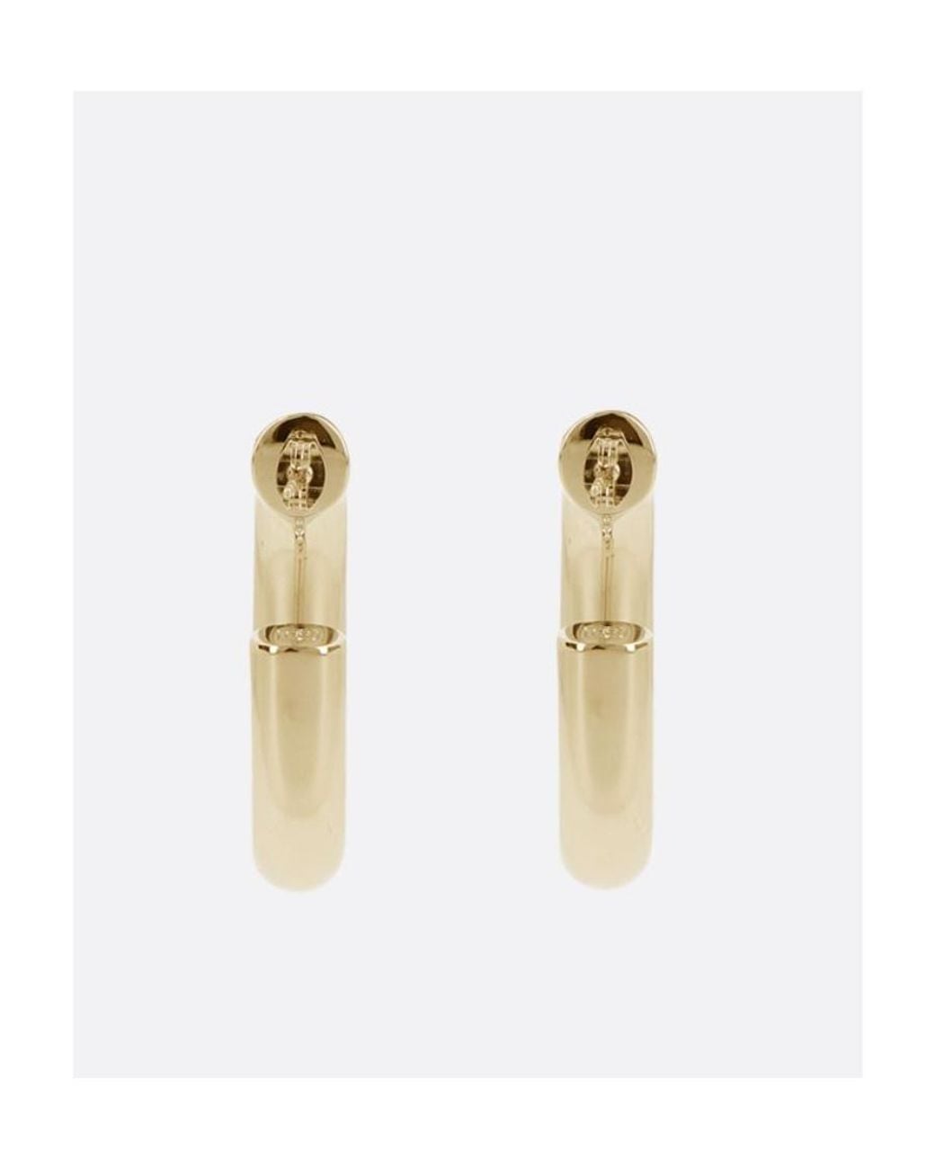 Rabanne Metallic Rabanne Xl Link Hoop Earrings