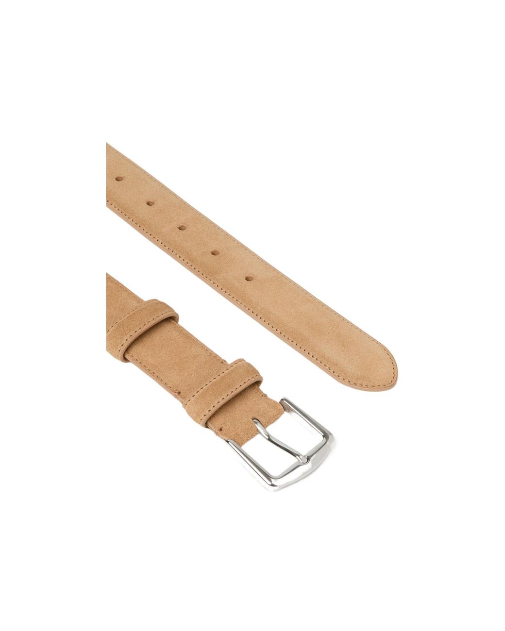 Loro Piana White Buckle Belt for men