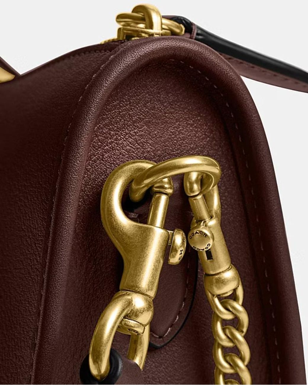 COACH Brown Waverly Shoulder Bag
