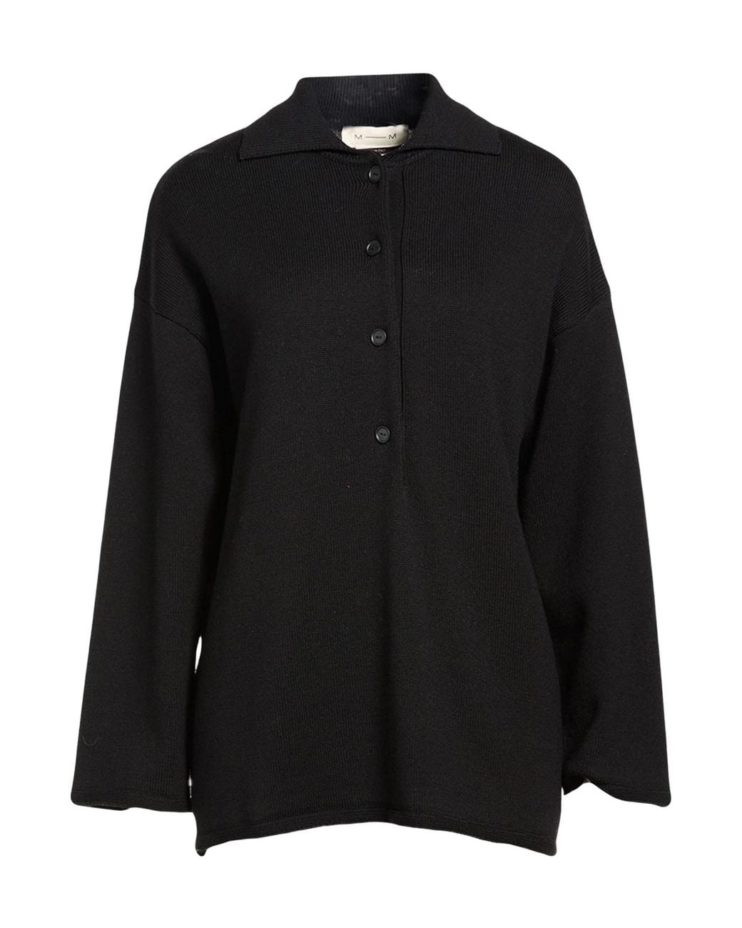 Max Mara Black Mid-Weight Knit Jumpers