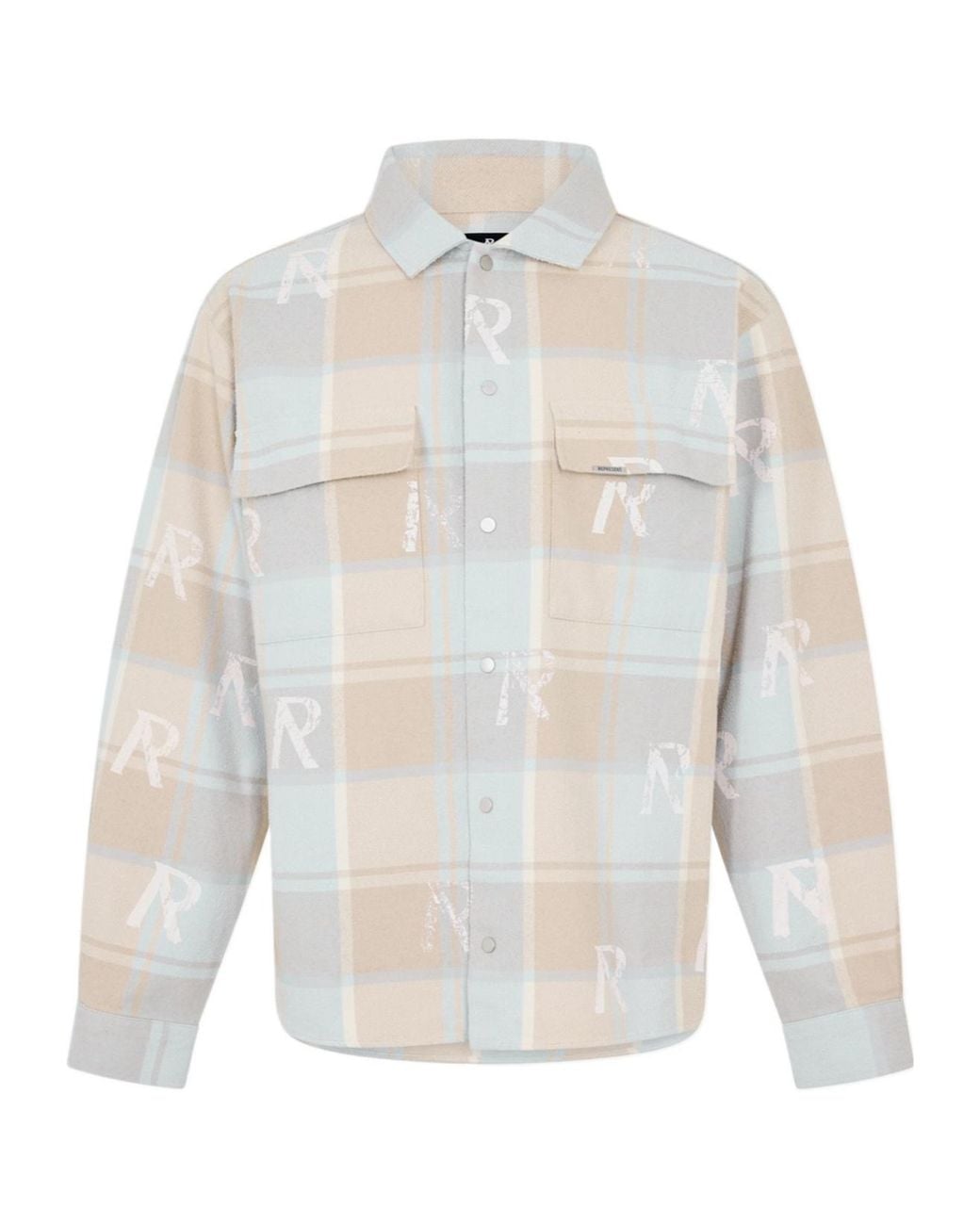 Represent White Long-Sleeve Shirt for men