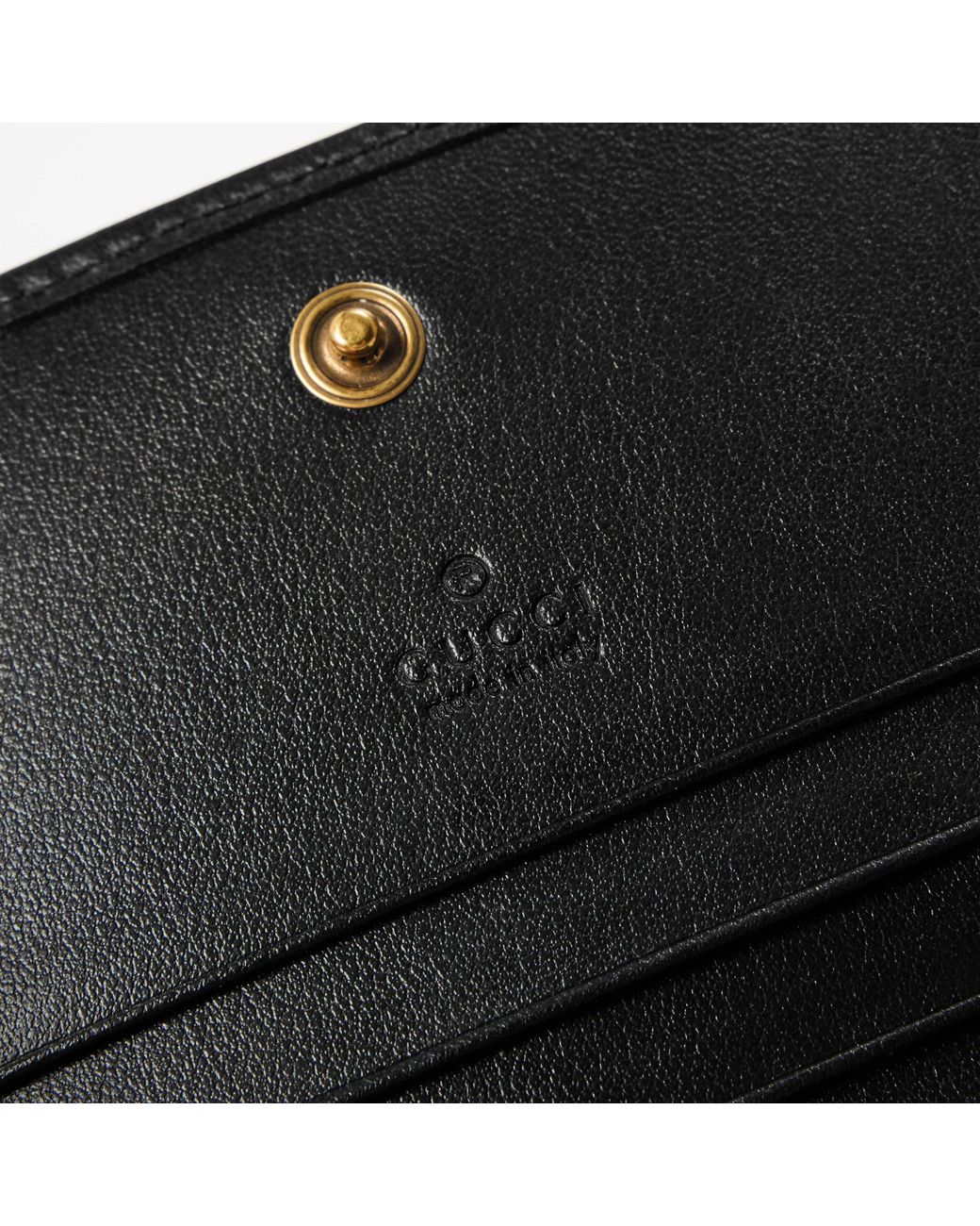Gucci Black Minimalist Card Holder