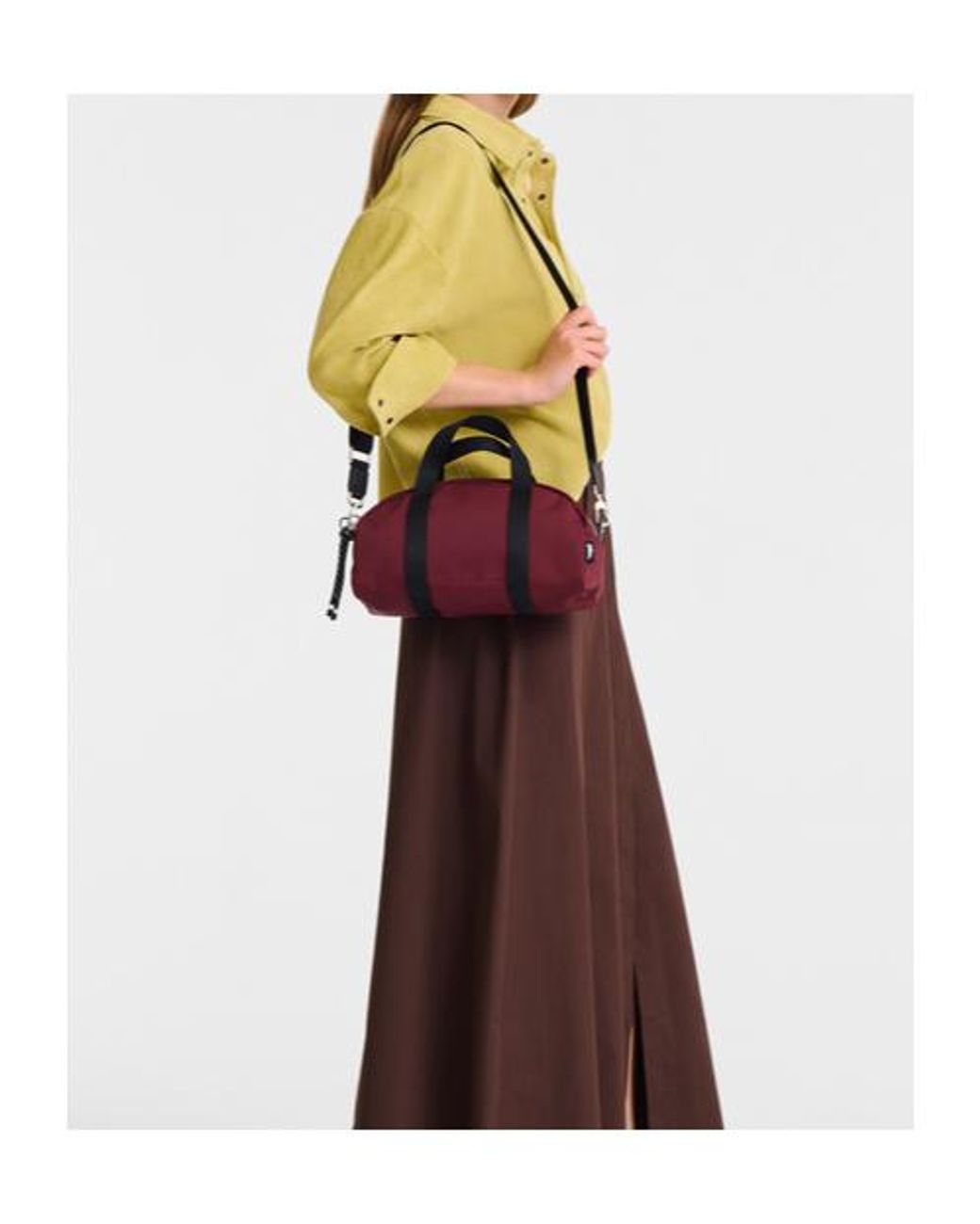 Longchamp Red Le Pliage Collection Handbag