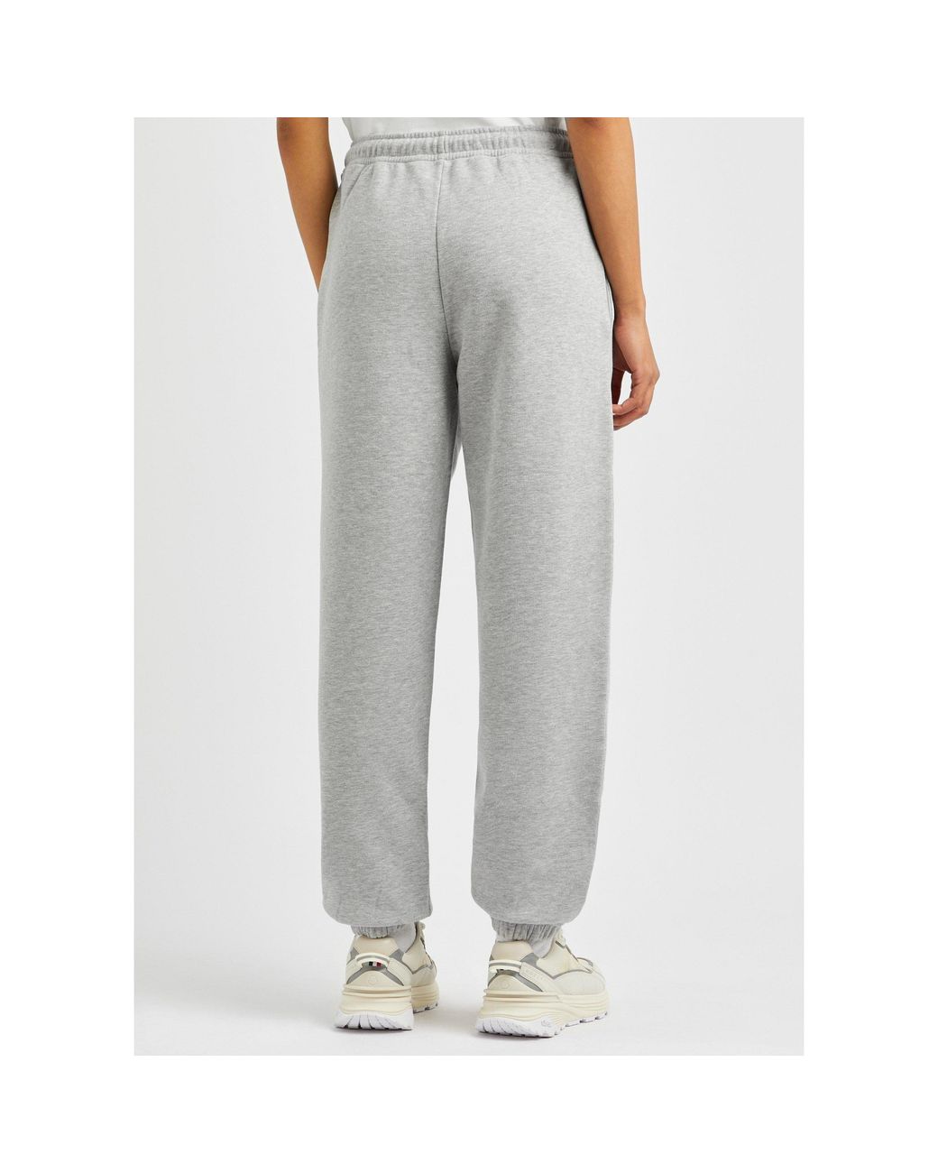 Moncler Gray Drawstring Ankle Sweatpants