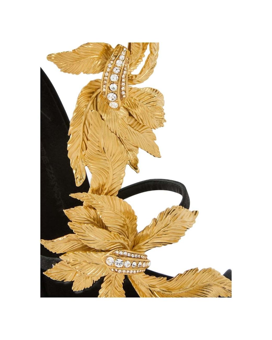 Giuseppe Zanotti Metallic Incanto 105 Jewel Heeled Sandals