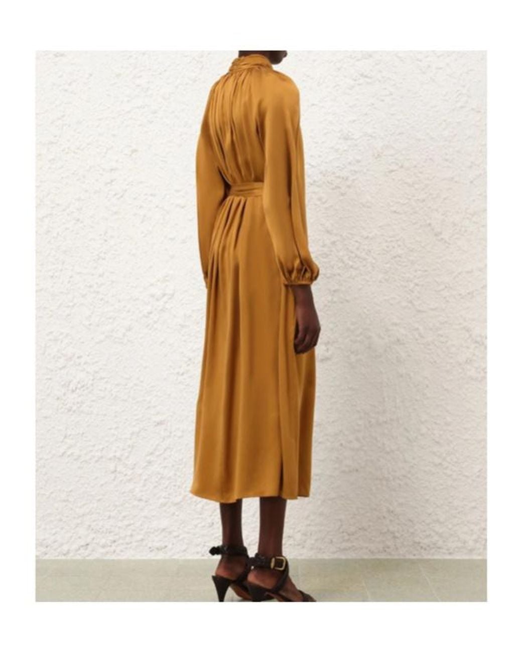 Zimmermann Metallic Hypnotic Twist Sheath Dress