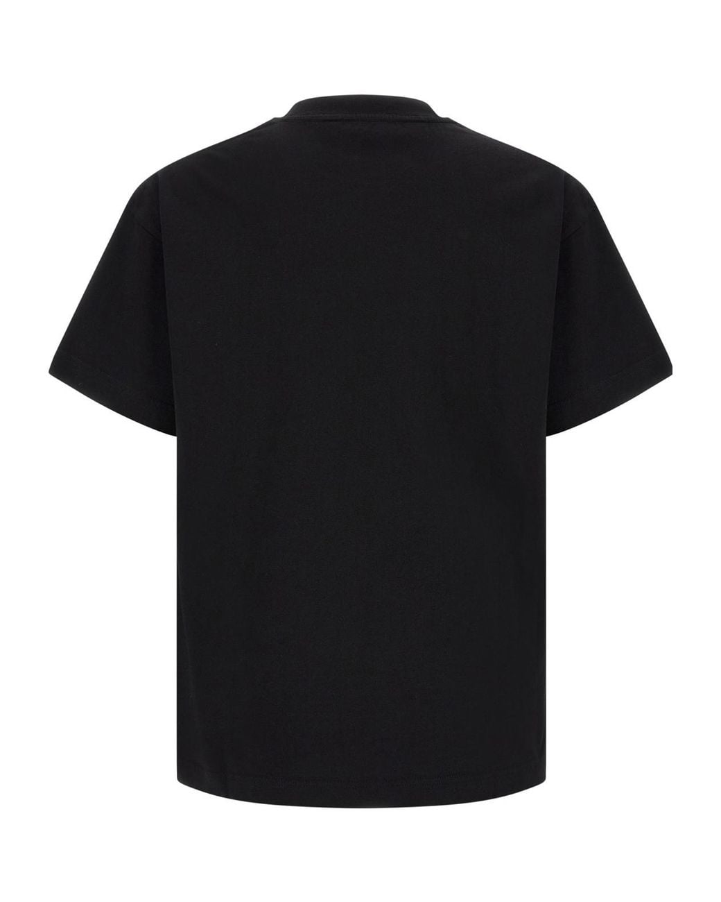 Palm Angels Black Logo Patch T-Shirt for men