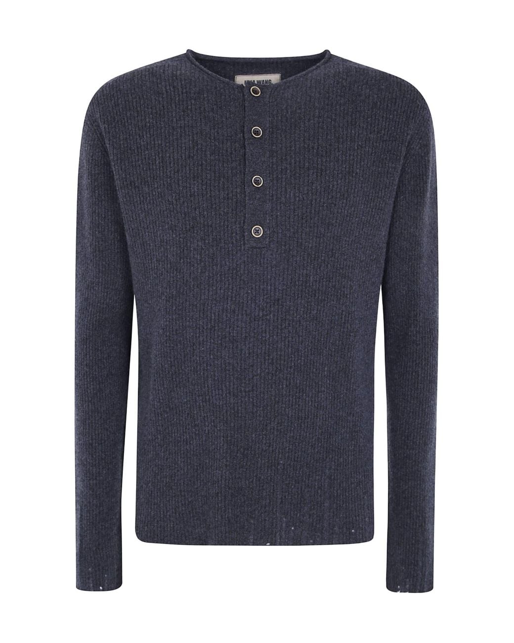Uma Wang Blue "Henley" Shirt Top for men