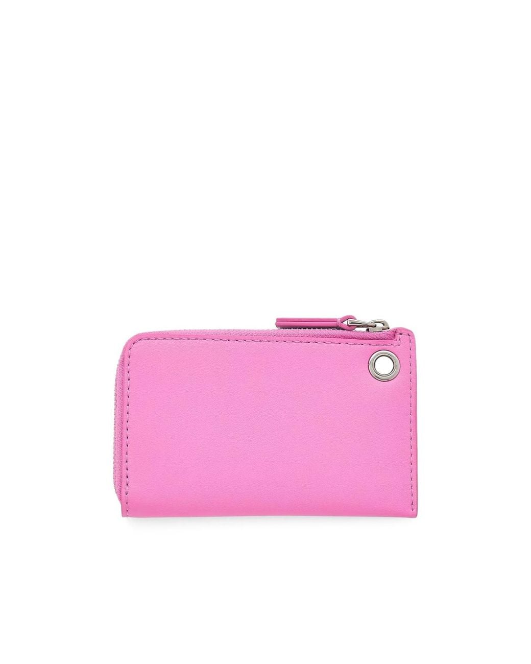 Marc Jacobs Pink Zipped The Charm Wallet